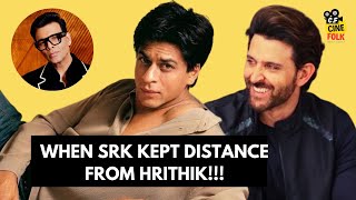 SRK Kept distance from Hrithik? #bollywood #bollywoodsongs #bollywoodnews #srk #hrithikroshan