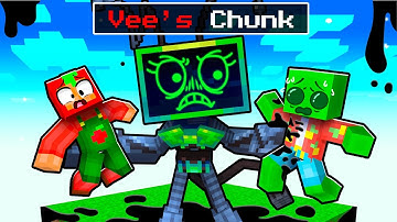 One Slime on a VEE CHUNK in Minecraft! (Dandy’s World)