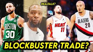 BLOCKBUSTER TO! Steph Curry to Celtics? KD nirealtalk si LeBron! Klay buyout at Sochan New Team!