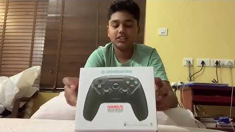 UNBOXING steel series nimbus wireless controller.