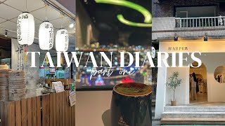 Taiwan Vlog 2023 (6D5N Taipei) | Chifeng street, Zhong Shan, Taipei 101, Simple Kaffa Cafe, Ningxia