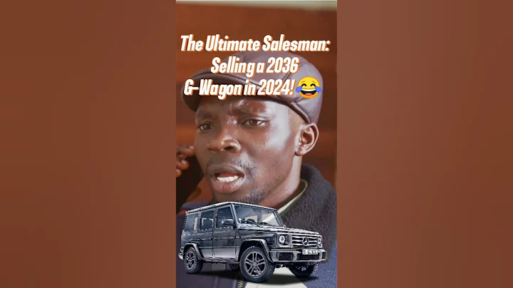 The Ultimate Salesman: Selling a 2036 G-Wagon in 2024 🤣🤣🤣 #comedy #shorts #gwagon