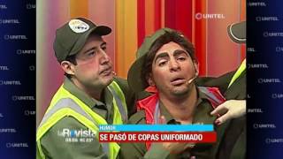 Uniformado “pasado de copas” llega hasta La Revista con ayuda de sus amigos