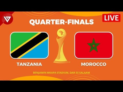 LIVE TANZANIA Vs MOROCCO