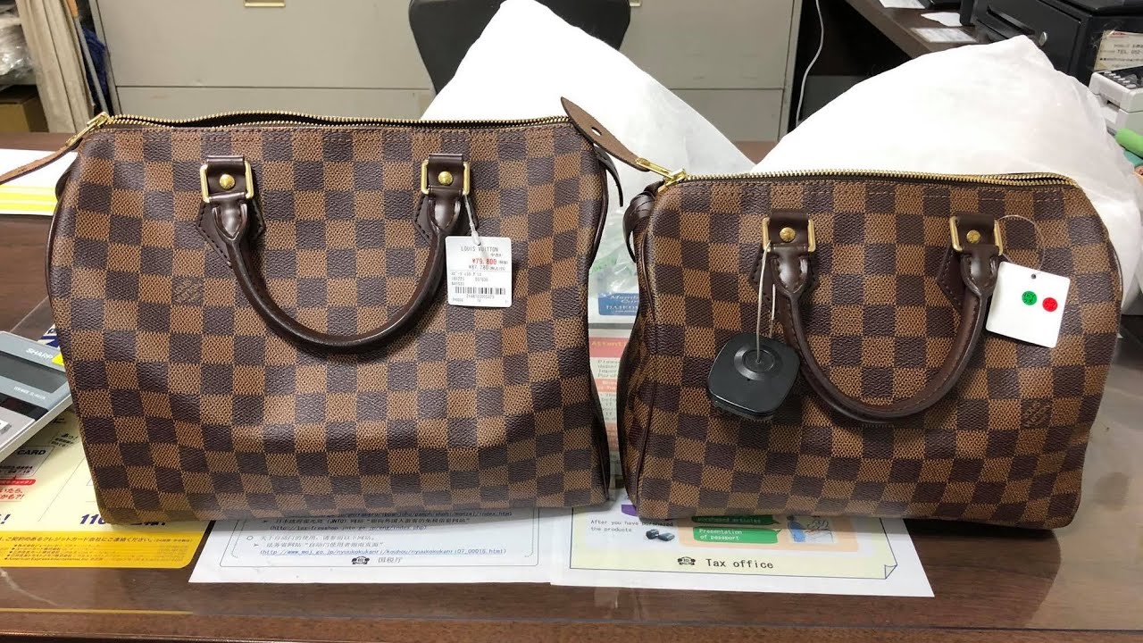 Louis Vuitton Preloved Speedy Damier| Daikokuya Shinjuku Part4 - YouTube