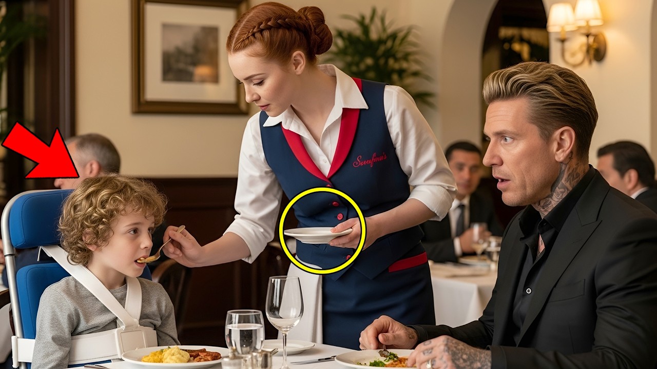 Mafia Boss Dad Watches Waitress Feed His Disabled Son – And Changes Her Life Forever!