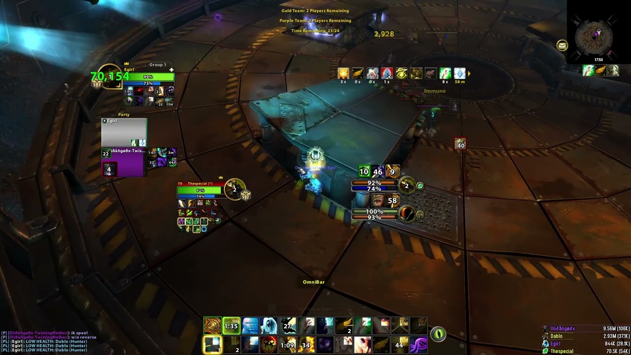 Holy Priest Reaches Rank 1 in 2v2 DF Arena ft. Trenacetate