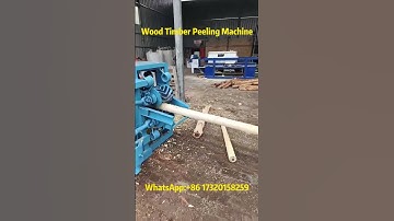 Heavy-Duty Wood Log Debarker | Efficient & Powerful Timber Peeling Machine#woodpeelingmachine