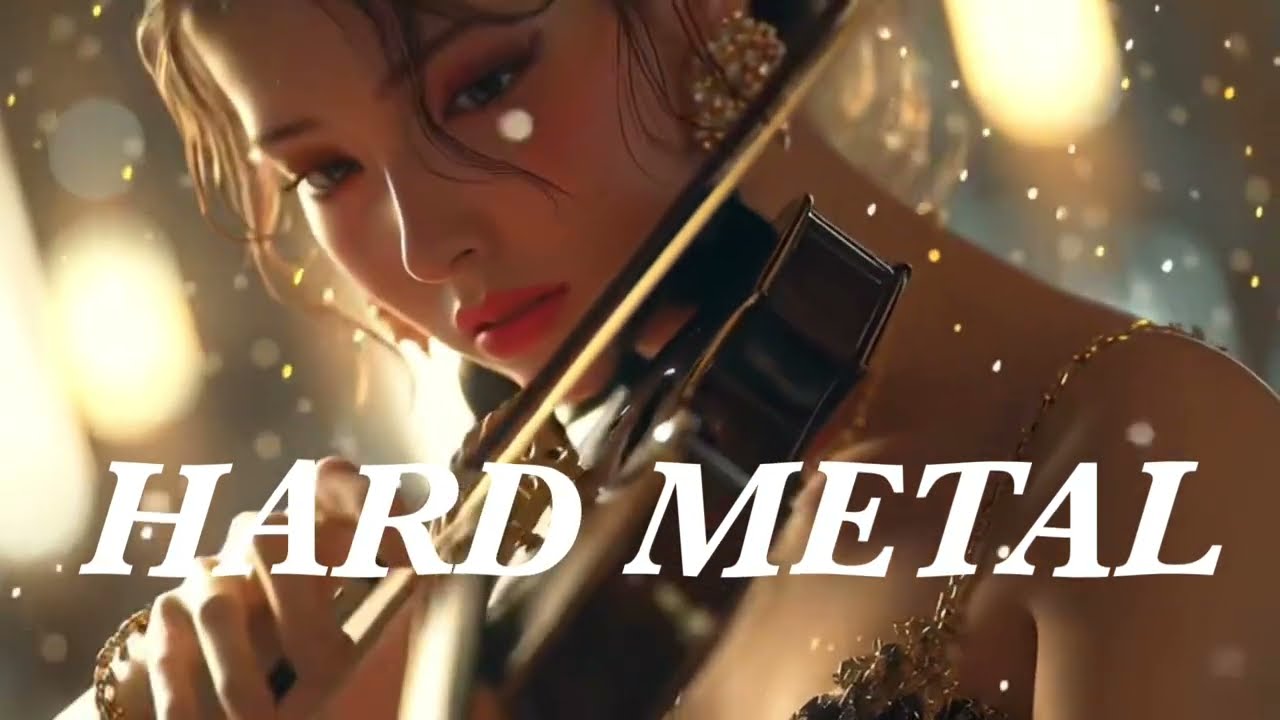 METAL + Vionlin,  Guitar, Double-kick drums MUSIC V3 Boost energy while Workout / Gaming