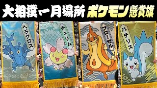 【大相撲一月場所】ポケモン懸賞旗をご案内！　4日目　#short