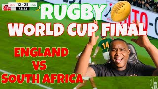 RUGBY WORLD CUP FINAL HIGHLIGHTS ENGLAND VS SOUTH AFRICA | REACTION