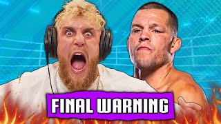 Jake Paul s FINAL WARNING to Nate Diaz - Pre-Fight Special