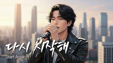 「다시 시작해」 넘어져도 다시 일어서는 용기의 노래 / 유일무이 락발라드 Created with AI