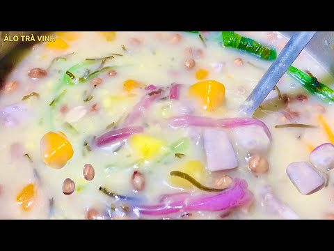Video Cách nấu CHÈ BÀ BA- CHÈ THƯNG thơm ngon với đậu phộng... - youtube