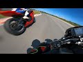 Yamaha mt09 on track  serres racing circuit