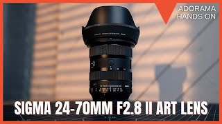 The SIGMA 24-70mm F2.8 DG DN II | Art Lens | Breaking Down Top Features