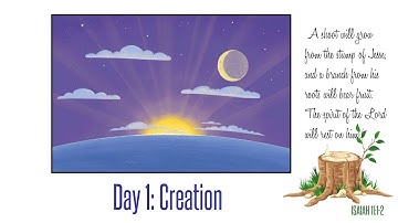 Jesse Tree Advent Series; Day 1: Creation