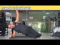 Prancha lateral curta ( com joelhos flexionados)