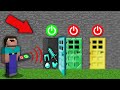 Minecraft NOOB vs PRO: HOW NOOB TURNED ON LUXURY DOOR WITH REMOTE ACTIVATOR? 100% trolling