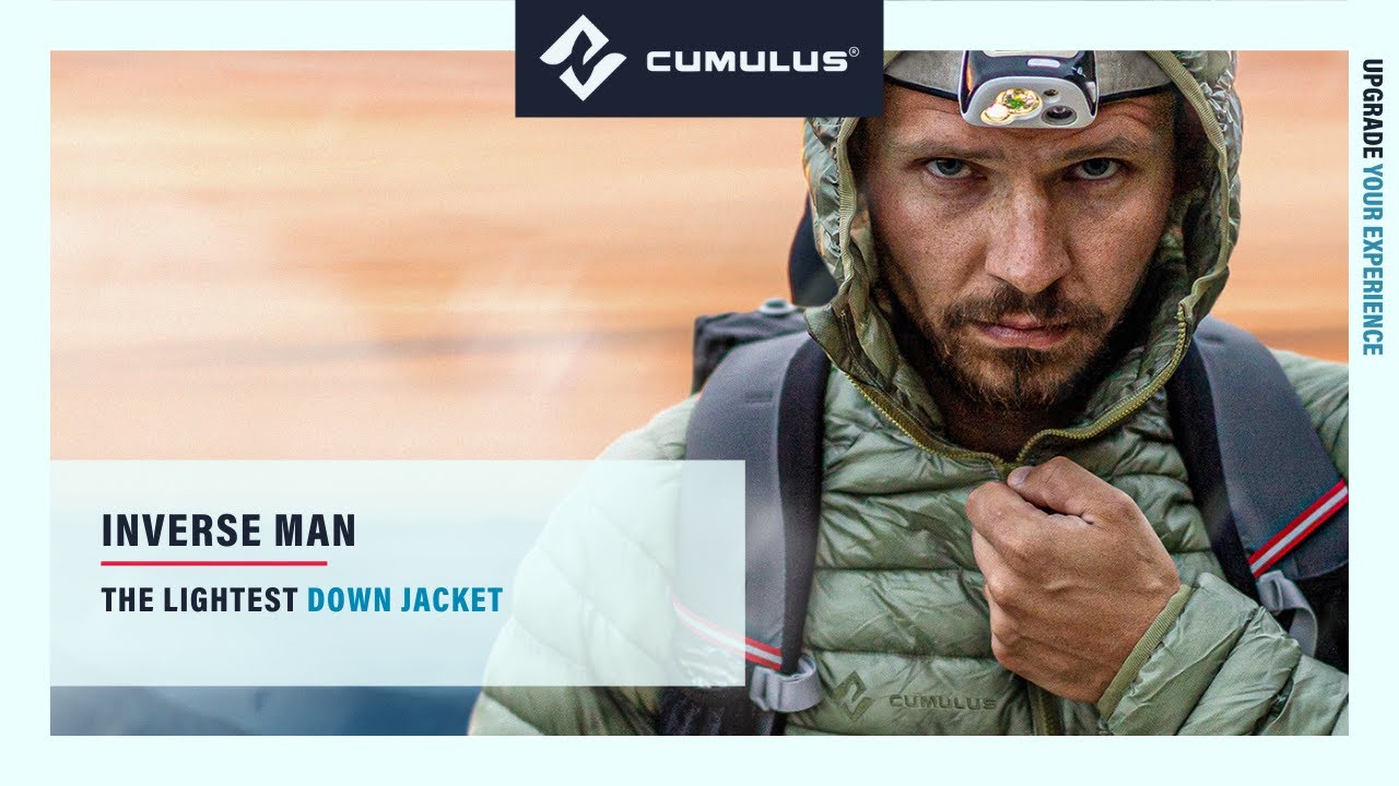 hooded down jacket by Cumulus 