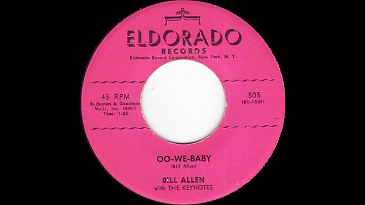 Bill Allen - Oo-We-Baby - 1957 - YouTube
