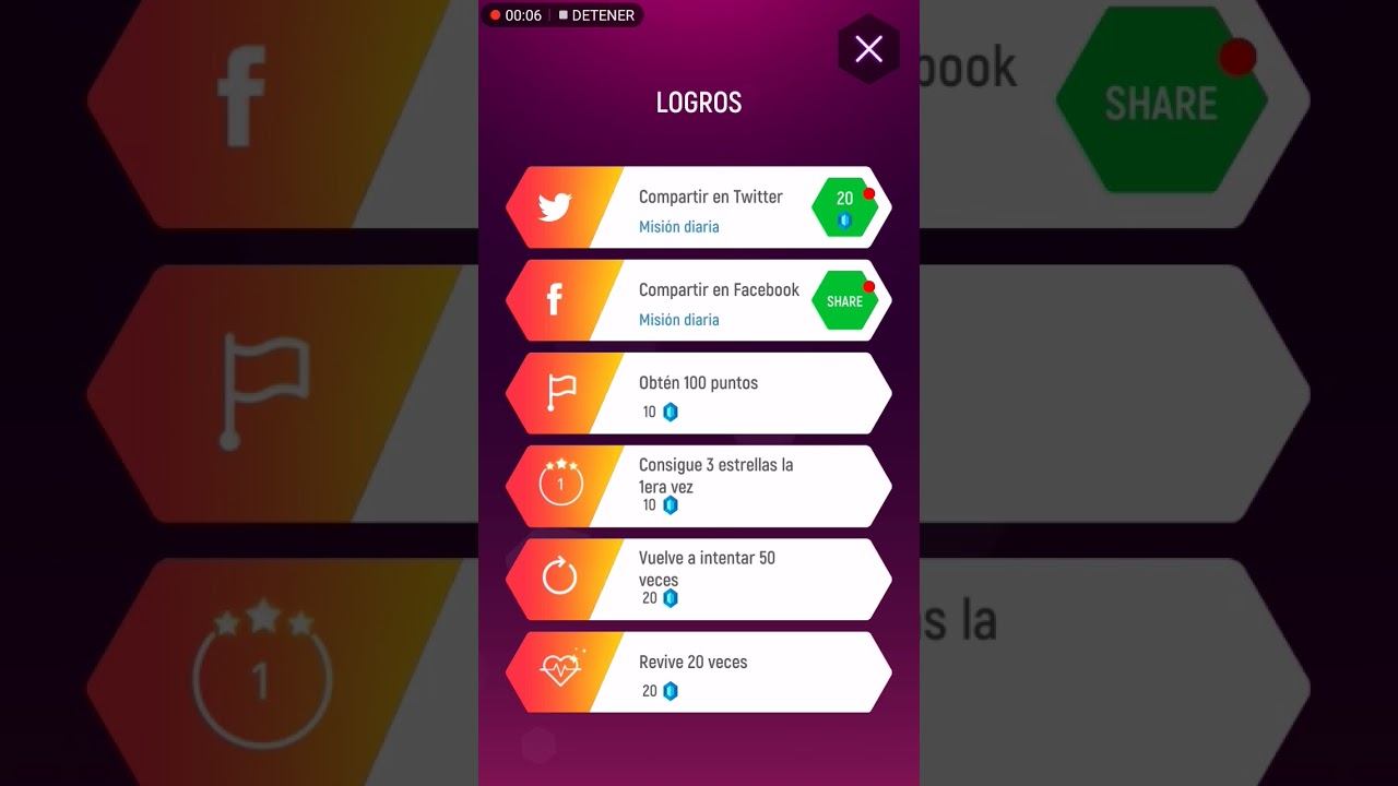 Juegando el juego de tiles hop YouTube