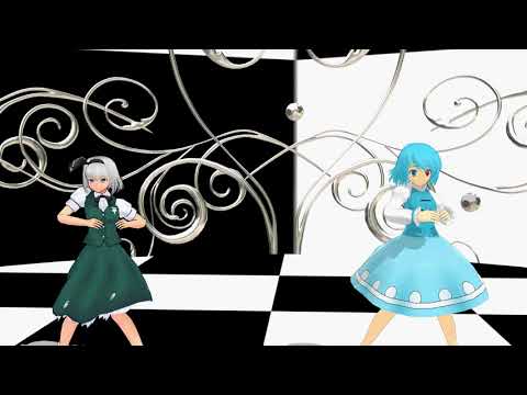 小傘と妖夢でbadapple