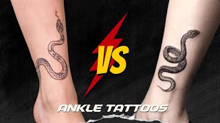 100+ Ankle Tattoos You Need To See!