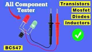 Make all component tester with BC547 || All components tester || Continuity tester by MS Electronics 84,281 views 10 months ago 6 minutes, 56 seconds