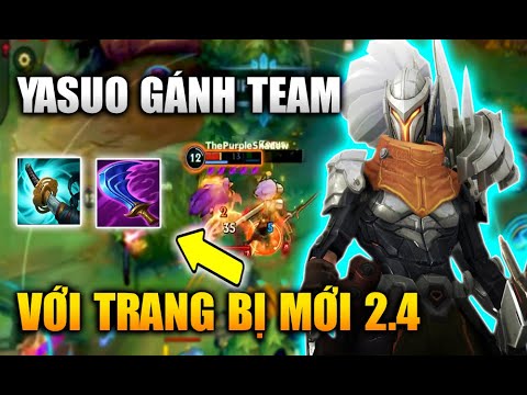 [LMHT Tốc Chiến] Yasuo Gánh Team Cực Gắt Với Trang Bị Mới 2.4 Phong Thần Kiếm Và Đao Tím Quá Khỏe