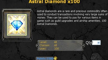 Neverwinter MMO Astral Diamonds Guide and Tutorial [How To Get Astral Diamonds]