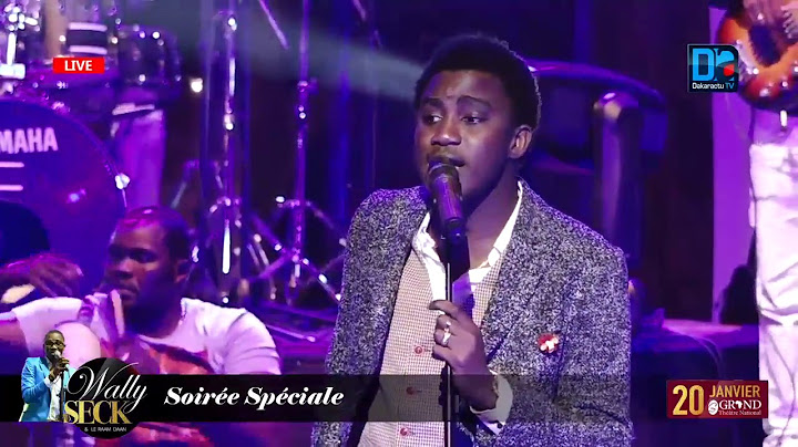 [REPLAY] Revivez la soirée Spéciale Wally Seck au grand Théâtre avec Kandji production