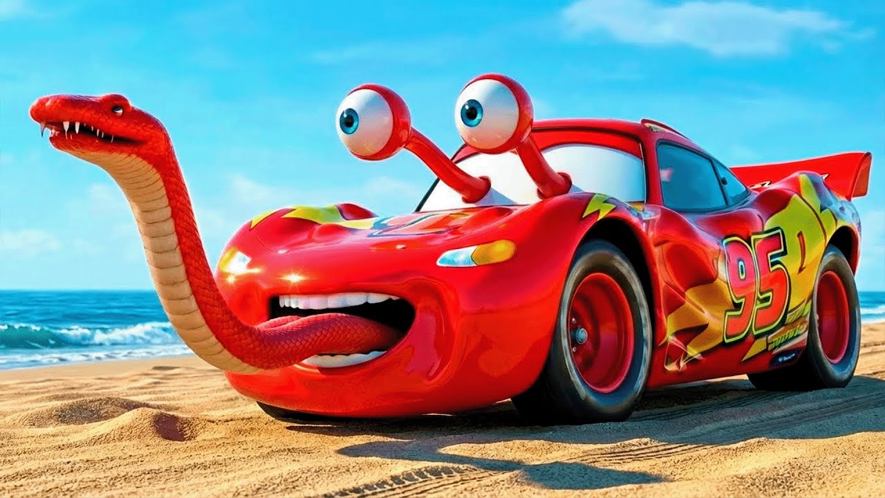 Cars 3 but it's ruined by AI