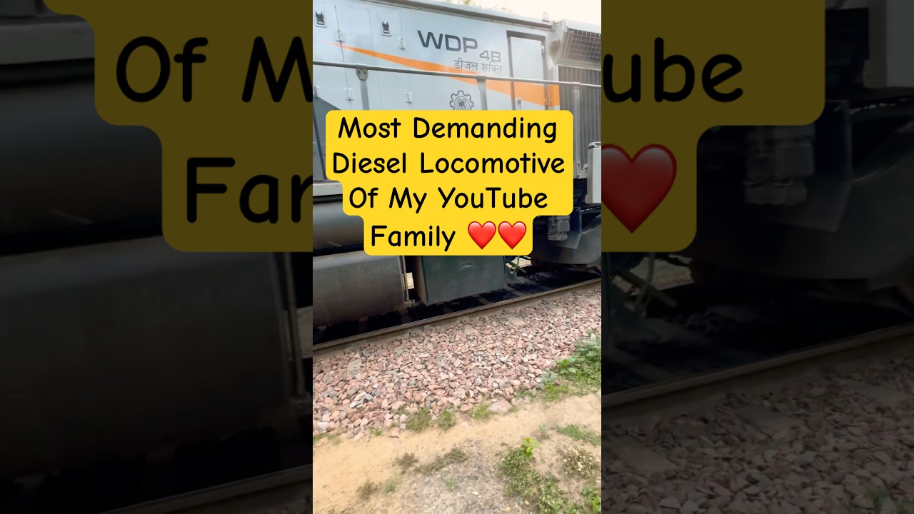 RAILWAY LOCO PILOT DUTY, WDP4B LOCO 