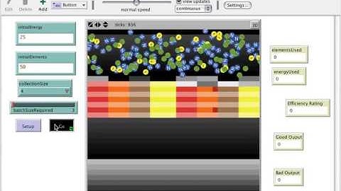 NetLogo eco-game simulation