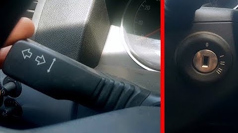 Opel Astra H Hidden Function of parking in a dark place