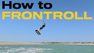 Learn How To Do A Frontroll Fast Kitesurfing Tutorial