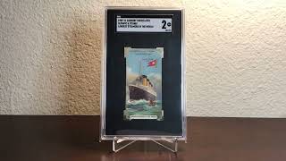The Only Titanic Card Prior To It’s Sinking