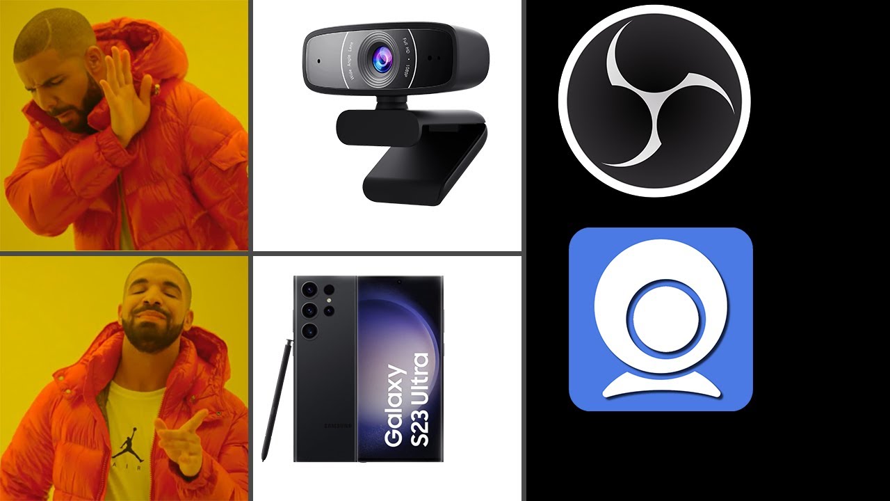 How to Use Your Phone Camera as a Webcam in OBS - YouTube