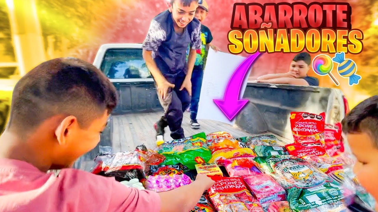 LOS SOÑADORES ABRIERON SU PROPIA TIENDA 🍭🧃🚀/Ponchuelas Arce