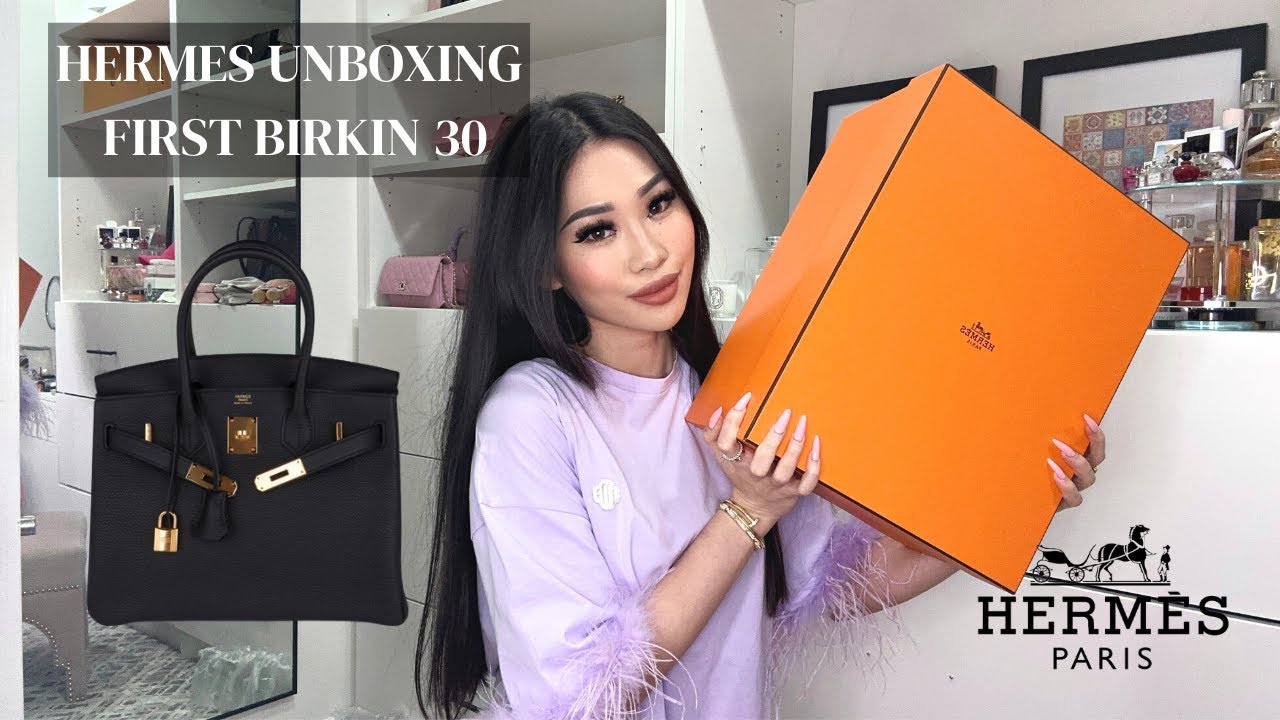 HERMES UNBOXING  MY FIRST BIRKIN 30 ($$$Price, Review