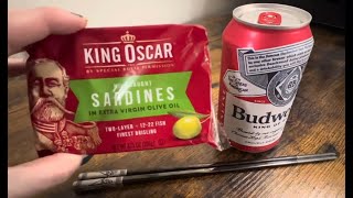 King Oscar Sardines in Extra Virgin Olive Oil Food Review