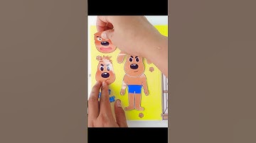 Thumbnail of Paper DIY  Making Quiet Book Sheriff Labrador