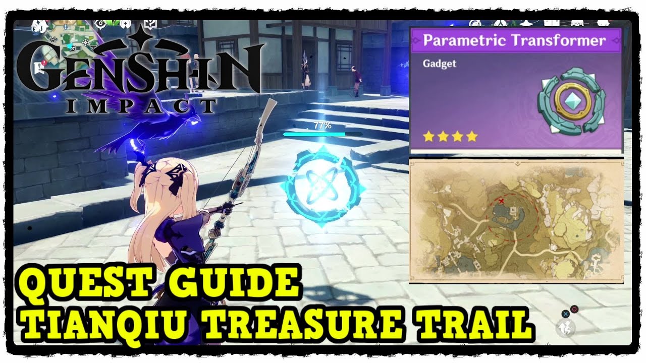 Genshin Impact Tianqiu Treasure Trail Quest Guide & Parametric