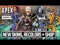 New Apex Legends Skins (Shop Rotation, Recolors, Events)