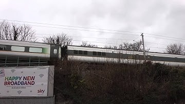 IE class 201 (207) + Mk3 Enterprise - Howth Road, Dublin