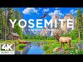Yosemite National Park 4K | Majestic Waterfalls, Giant Granite Cliffs & Iconic Yosemite Valley Views