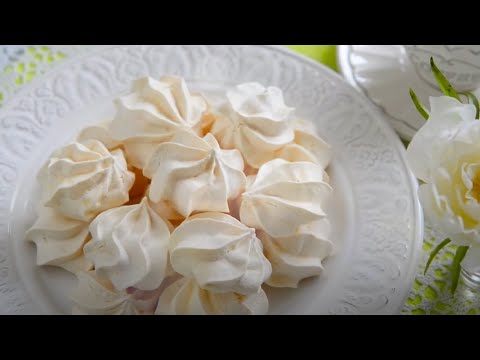 БЕЗЕ МЕРЕНГИ Meringues очень лёгкий рецепт вкусного десерта