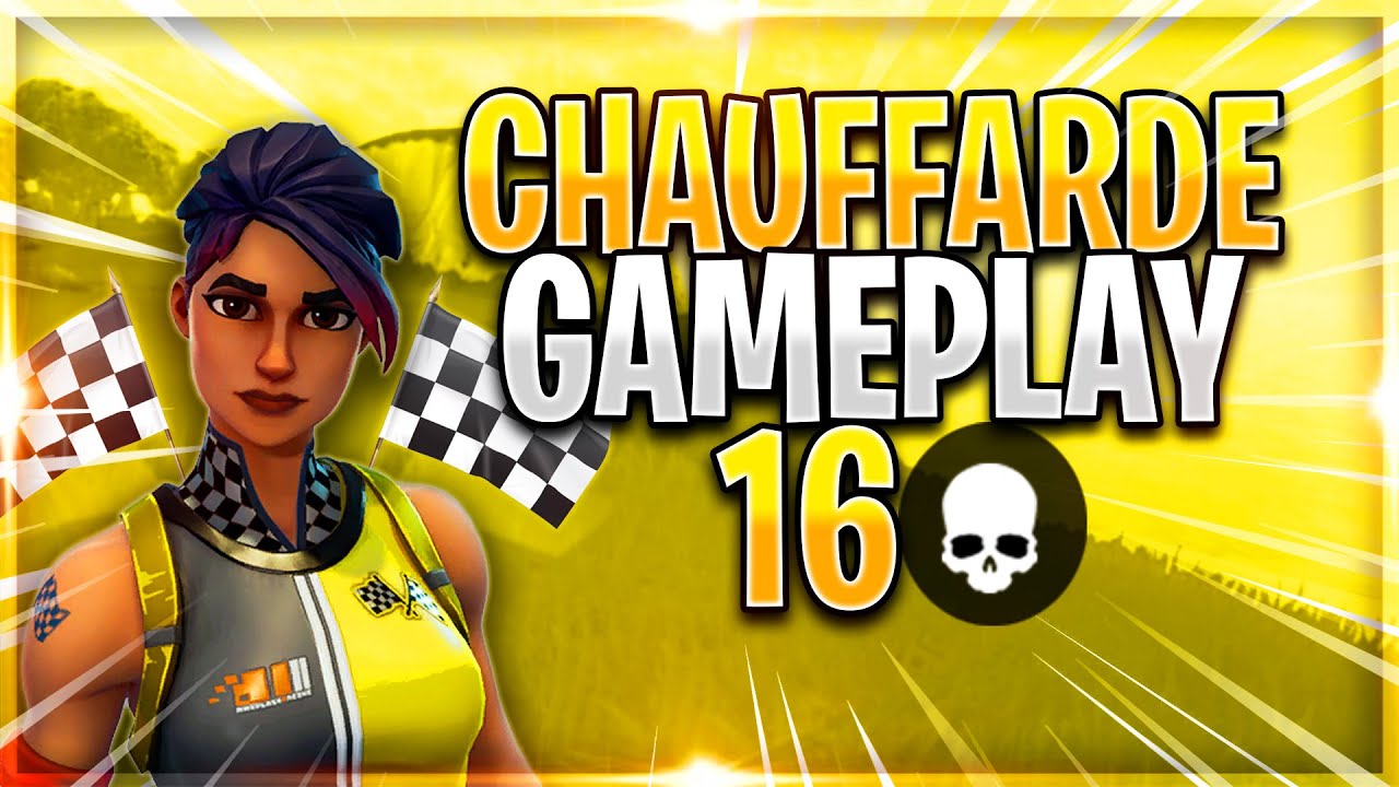 fortnite top 1 solo 16 kills avec le skin chauffarde - fortnite chauffarde