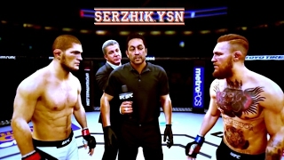 UFC БОЙ Хабиб Нурмагомедов vs Конора МакГрегора (com. vs com.) UFC БОЙ Хабиб Нурмагомедов vs Конора МакГрегора (com. vs com.)